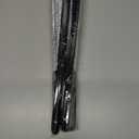 3 x Large Hand Fan Folding Rave Fans(White)-Premium Glitter Fabric & Portable Bamboo Frame for Line Dancing,EDM Festivals Gift,Club Parties,Kung Fu (silver)