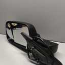 A-Premium Driver Side Power Door Mirror - Compatible with Ram 2500, 3500 2019 2020 2021 2022 - Heated Power Folding Black Outside Rear View Mirror w/Turn Signal Puddle Light, Standard