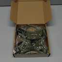 BUMBIN Tactical Dog Harness for Medium Dogs No Pull, Famous TIK Tok No Pull Dog Harness, Fit Smart Reflective Pet Walking Harness for Training, Adjustable Dog Vest Harness with Handle Green
, S