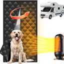 RV Door Cover  RV Insulated Door Covers for Inside Camper | Magnetic RV Thermal Insulation Door Curtain | Keeps Heat in & Cold Out for Winter | Camper Insulated Door Cover for Trailer