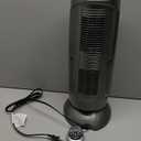 Comfort Zone 1,500W Ceramic Tower Space Heater with Remote, Backlit Digital Thermostat & Temperature Display, 3 Heat Settings + Fan Mode, 90 Oscillation, Timer, Overheat & Tip-Over Protection