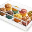 Large Rectangular Acrylic Cake Tray  Marble-Patterned Dessert Display Stand  Durable Shatter-Resistant Design for Cakes, Pastries, Appetizers, Parties, Weddings, and More