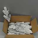 DIYDEC 30pcs Snowy Pine Branches 11.8" Christmas Artificial Pine Picks Branches Snowy Pine Needles Frosted Faux Pine Picks Greenery Stems for Christmas Tree Garland Wreath Vase DIY Crafts Home Winter