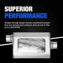 Dynomax Ultra Flo 17557 Exhaust Muffler for Chevrolet Silverado 2500 HD