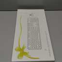 Wireless Keyboard and Mouse, MOFII 104 Round Keycaps Retro Typewriter with OTG & Brush, Full-Size Ergonomic, Ideal for Windows PC, Home, Office and College Peach Pink