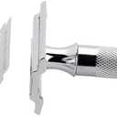 Merkur Mk34c Double Edge Razor with Heavy Duty Short Handle