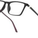 Reading Glasses for Men and Women, Spring Hinge Anti Blue Light Readers, Computer Eyeglasses (Black)