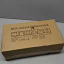 Adjustable Mini Fridge Stand for 17-27 Inch Appliance Washing Machine Stand Base with 4 Strong Feet Heavy Duty Washer and Dryer Pedestals Stand (Black, 12.2" to 13.4" Height)