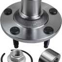 MACEL 518515 Front Wheel Bearing Hub Assembly Compatible with 2001-2012 Ford Escape, 2001-2011 Mazda Tribute, 2005-2011 Mercury Mariner 5 Lugs