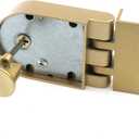 MY MIRONEY Jimmy Proof Deadbolt Lock Heavy Duty Safety Double Cylinder Locking Deadbolt with Keys Gold