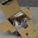 Panasonic Cordless Phone, 1.6" Backlit Display, Call Block, Speakerphone, 10 Hours Talk Time, 1 Handset  KXTGC200W (White)