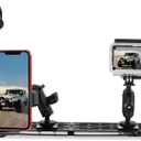 Nilkatss Metal MultiDevice Dash Platform Mount for Jeep Wrangler JL 20182023 (Excl. 4xe) & Gladiator JT 20202023, Dash Mounting System for Phone & Action Camera, Solid and Durable Jeep Accessories