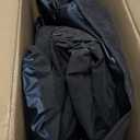 Bedsure Foldable Human Dog Bed - 2 in 1 Flexible Giant Human Dog Bed for Adult People with Supportive Bolster Egg Foam, Waterproof Liner, Calming Fluffy Faux Fur Orthopedic Big Bean Bed, Camel