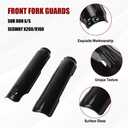 Fork Cover Sur-Ron Front Forks Cover Protector Guards Shock Protection for Electric Dirt Bike Light Bee Surron/Sur Ron S/X Segway X160 / X260 Black