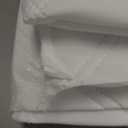 Yoofoss Waterproof Crib Mattress Protector 2 Pack, Quilted Crib Mattress Pad Cover Ultra Soft and Breathable, Machine Washable Toddler Mattress Protector for Standard Baby Crib Size 52''x28''