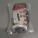 5 x Zando Toddler Soccer Socks Breathable Athletic Socks for Boys & Girls (M)