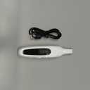 Ultra-Sharp Dog Paw Trimmer with LED Light, No-Pull 35dB Low Noise Paw Trimmers for Dog's Feet, 2 Speed Electric Dog Clippers for Grooming, Rechargeable Cat Shaver (White)