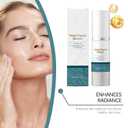 Total Facial Serum, Super Vitamin C And Hyaluronic Acid Serums for Face, with Peptides, Vitamin C Anti-aging Face Pump Serum for Women, Hydrating and Moisturize, 1Fl oz