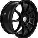 SCITOO wheel rims size:16 * 7.0in,ET:38,H/PCD:8 * 100/114.3,CB:73.1,1 pcs MATT BLACK