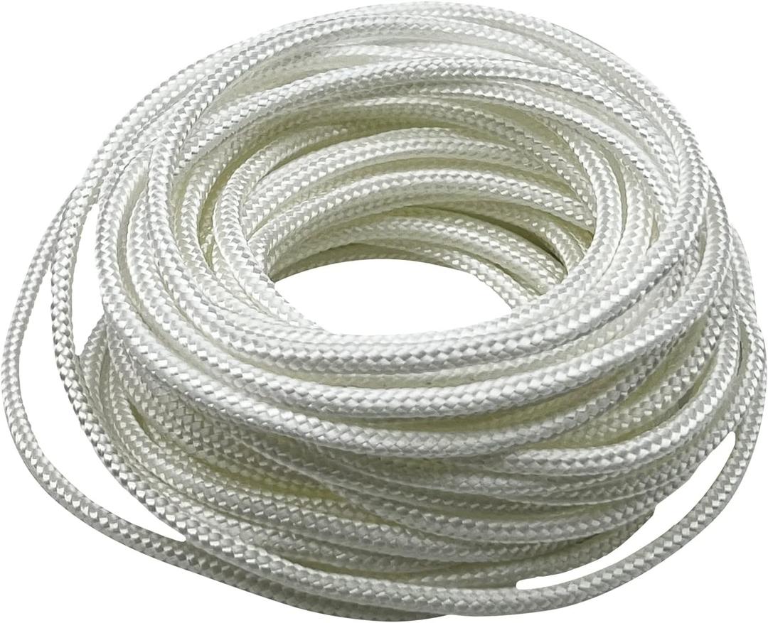 Recoil Starter Rope 6.0mm 10 Meters Gas Engine Pull Starter Replacement Recoil Pull Cord for Lawnmower Chainsaw Generator