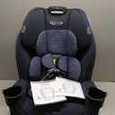 Graco Slimfit 3-in-1 Convertible Car Seat, Ultra-Space-Saving Design, Silas, Suitable for Rear and Forward-Facing, Highback Booster Seat with 10-Position Headrest