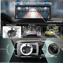8.1" Portable Wireless Carplay Car Stereo, Apple CarPlay & Android Auto, 2K Built-in Dash Cam, 1080P Backup Camera, Plug & Play Touchscreen with Offline GPS Navigation, Bluetooth 5.2 for Truck SUV RV