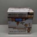 TeamFar Cast Iron Bread Dutch Oven, 6 Qt Enameled Dutch Oven Pot for Sourdough Bread Baking, with Tall Dome Lid & Round Base Pan, Self-Basting & Even-Heating, Heavy-Duty & Non-stick, White