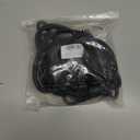 ZHOUBIN 48 Inch Black Bungee Cords with Hooks Heavy Duty, 4 Pcs