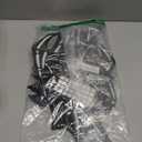 2025 New Halloween 3D Lighted Bats, LED Lighted 3D Bats Halloween Decoration, Upgrade LED Glowing Bat Group Hanging Wall Luminous Glow Clings Multipack Bedroom Window Decorations (Black)