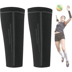 Volleyball Arm Sleeves for Girls Women Youth Compression Passing Forearm Sleeves Volleyball Gear Non-Slip 1 Pair