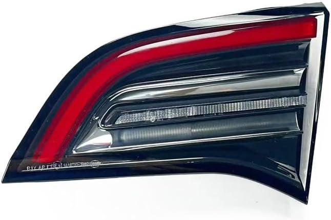 SIEMID Rear Right Inner Tail Light Compatible With Tesla Model 3/Y 20172023, Passenger Side LED Lamp, 3-Pin Connector, OEM# 1077401-00-D / 1077402-00-F