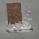 Natural Grain Cow Leather: 8.5'' x 11'' Pre Cut Leather Pieces (Cognac, 1 Piece)