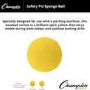 Champion Sports Safety Pitching Machine Softball, 12 Pcs
