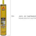 SIKA Sikaflex Self Leveling Sealant, Sandstone, 29 fl oz fL, Polyurethane, Sealing Horizontal Expansion Joints in Concrete, Accelerated Curing, Self-Leveling, Durable