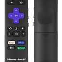 Universal Roku Smart TV Remote with Netflix, Disney+, Apple TV, and Hulu Shortcut Keys