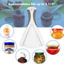 Jar Opener|Effortless Jar Opener for Weak Hands & Seniors With Arthritis Jar Lid Opener for Arthritic Hands- Opens Any Size Jar Gift for Seniors & Weak Hands