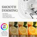 12'' LED Ceiling Light Fixture Flush Mount 2 Pack 18W Bedroom Ceiling Light Dimmable 3000K/3500K/4000K/5000K/6500K Black Gold Ceiling Lamp for Kitchen Bedroom Bathroom Hallway