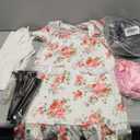 MGparty 100th Day of School Costume for Girls, Old Lady Costume for Kids, Grandma Cosplay Dress Up Accessories (100cm)