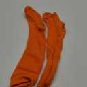 Zmart Slouch Socks Women Knee High Tube Orange Socks, Soft Scrunch Socks 80s 90s Socks Size 5-10