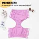 3 Pack Cotton Post Surgery Underwear for Women, Disabled Adaptive, Tear Away Briefs, Reusable Incontinence Underpants