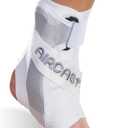 Aircast A60 Ankle Support Brace, Left Foot, White, Small