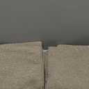 MIULEE 24x24 Decorative Euro Sham Pillow Covers for Couch Bed Set of 2 Textured Boucle Neutral Throw Pillow Covers Taupe Khaki Camel Accent Solid Pillowcases Sofa Living Room Home Decor 