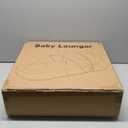 Toddller Baby Travel Bassinet Bed & Chair, Fold Out Sofa Couch Lounger with 2-1 Mosquito & Canopy, Foldable Portable Travel Cot with Foam Raised Safety Bumpers for Infant Toddlers 0-36 Months (Pink)