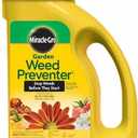 Miracle-Gro Garden Weed Preventer1, Prevents Listed Grass and Broadleaf Weeds, For Use around Listed Flowers, Vegetables, Roses, Groundcovers, Shrubs and Trees, 5 lb.