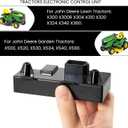 AM141075 Electronic Control Unit Module for John Deere X300 X304 X310 X320 X324 X340 X500 X360 X530 X590 X300R X305R Lawn Garden Tractors Saftey Module Switch