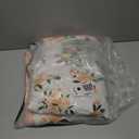 Little Unicorn Muslin Comforter Blanket | Soft & Breathable Muslin Fabric | 36"x50" | 100% Cotton | Crib & Toddler Bed Blanket (Watercolor Roses Grande)