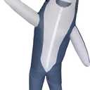 CsplYadee' Shark Inflatable Costume Inflatable Shark Costume for Adult Funny Halloween Costumes(Gray Shark)