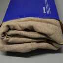 MIULEE Faux Linen Curtains Panels Semi Sheer Curtain with Back Tab Rod Pocket, Light Filtering Window Privacy Burlap Drapes for Living Room Bedroom 84 Inch Length 2 Panels Copper Brown 42W x 84L