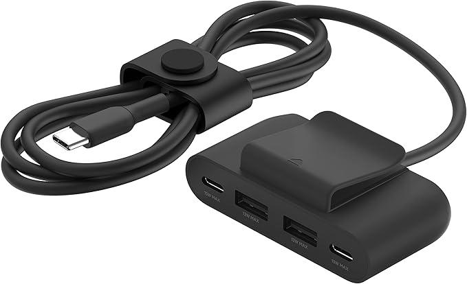 Fast Charge two USB - C And two USB - A