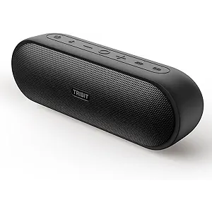 Tribit Portable Bluetooth Speaker XSound Plus 2, Wireless Speaker 30W with XBass, IPX7 Waterproof, 24Hour Playtime, Stereo Sound, Builtin Mic, Bluetooth 5.3 for Party, Car, Travel